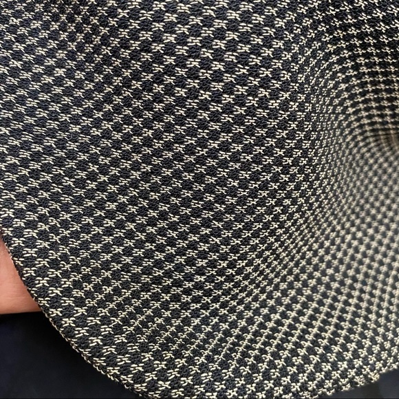 Giorgio Armani Borgonuovo 21 Navy Patterned Blazer - Picture 7 of 14